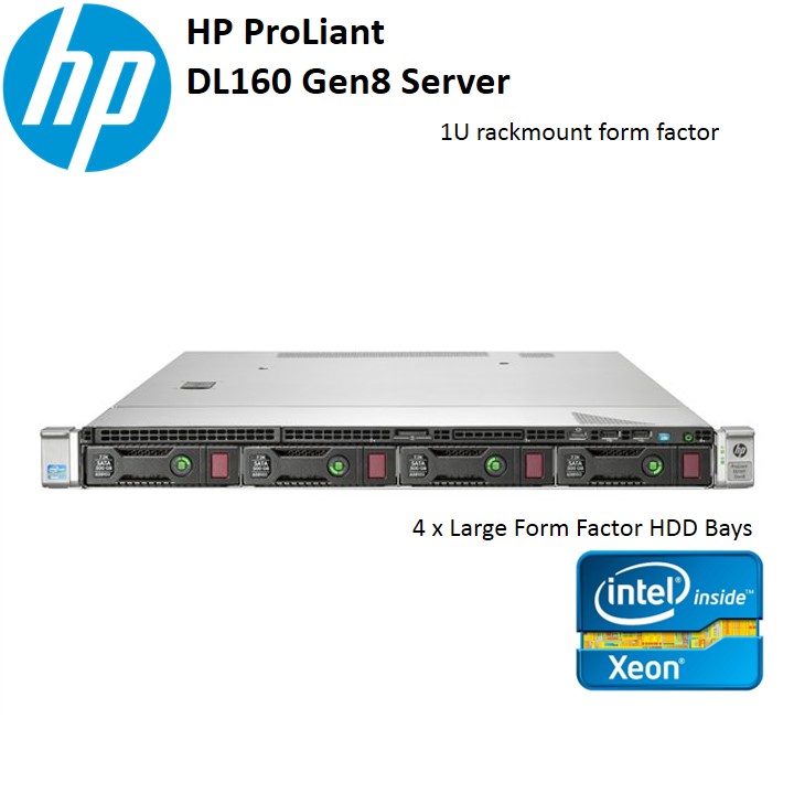 MÁY CHỦ SERVER HP PROLIANT DL160 G8 INTEL XEON E5-2650